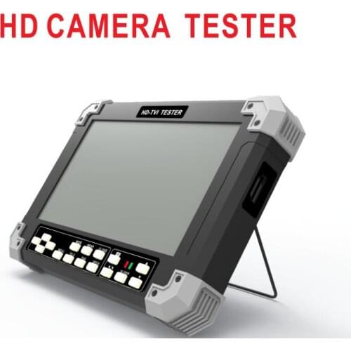 New 7 Inch 4 In 1 HD CCTV Tester Monitor Analog AHD TVI CVI Tester 720P 1080P 5MP VGA Input 12V