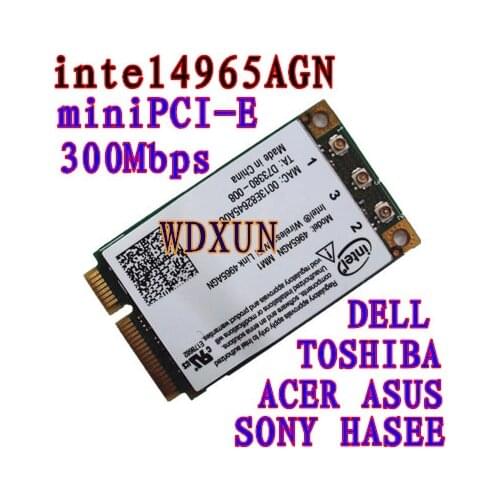 For Intel 4965 4965AGN Wireless N PCI-E Card for D420 D430 D520 D530 D620 1520 1530 E1705 1730 E1505 D630