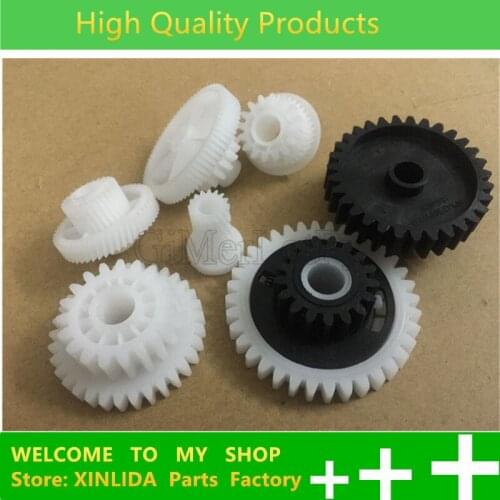 GiMerLotPy Arm Swing Driver Fuser Gear for HP LaserJet 5025 5035 M712 M725M fuser drive gear 1 SETS of 7