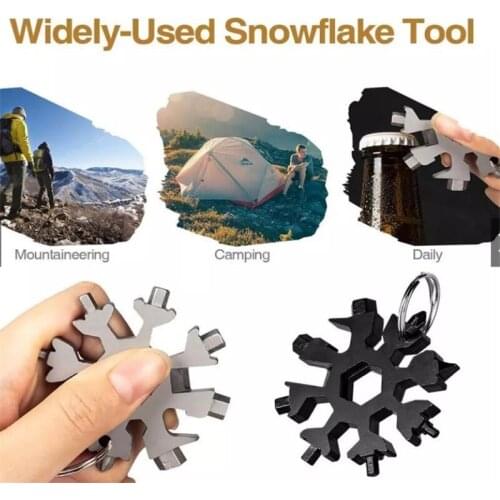 Stainless Steel Bicycle Repair Tools 18-in-1 Multifunctional Opener Screwdriver Portable Cycling Parts