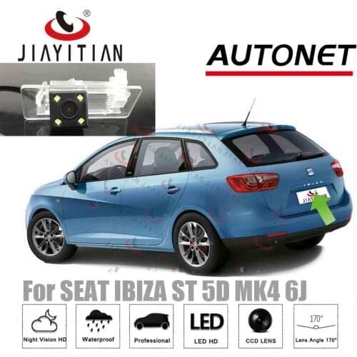 JIAYITIAN Rear View Camera For SEAT IBIZA ST Ibiza station 2009~2017 CCD Reverse Camera/License Plate camera/Parking Assistance