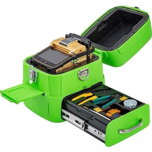 Multi-language optical fiber fusion splicer FTTH ARC Multiple AI-9 Automatic SM&MM FTTH Fiber Optic Splicing Machine