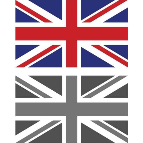 English Flag Car Sticker Suitable for Computer Sticker Trolley Case Wall Bumper Sticker Waterproof