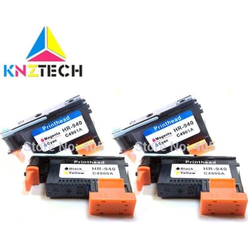 KNZTECH Print head Printhead C4900A C4901A for 940 printhead Pro 8000 A809a A809n A811a 8500 A909a A909n A909g 8500A A910a