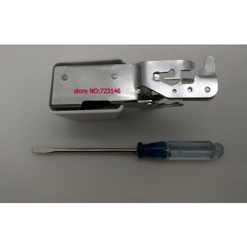 New Side Cutter Overlock Sewing Machine Presser Foot Feet Sewing Machine Attachment For All Low Shank Singer Janome Brother elna