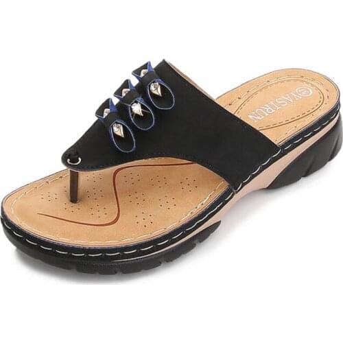 Women Bow Summer Sandals Slipper Indoor Outdoor Flip-flops Beach Shoes New Fashion Female Casual platform sandals chanclas q88