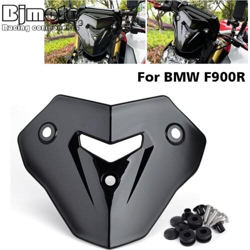 BJMOTO Motorcycle Windscreen For BMW F900R 2020 2021 Windshield Wind Screen Shield with Mounting Holder Bracket