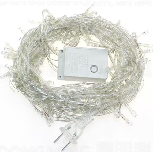 5pcs 10m 100led Waterproof AC 110v EU US Plug Fairy LED String Light for Christmas Home Party Festival Garden Wedding Decoration