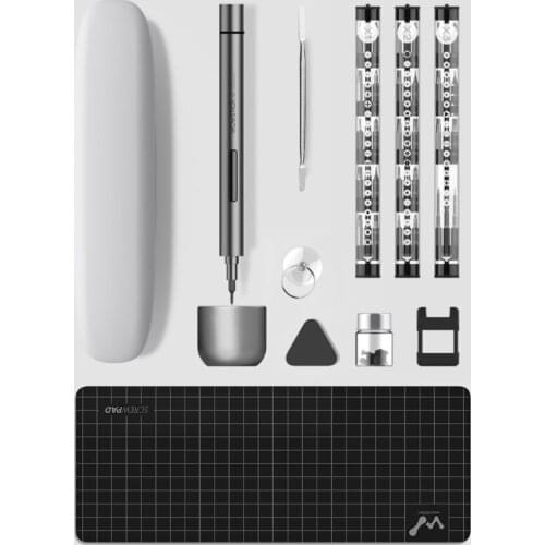 Wowstick 1F Pro Mini Electric Screwdriver Rechargeable Cordless Power Screw Driver Kit LED Light Lithium Battery Operated