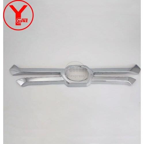 YCSUNZ ABS chrome front grille cover trunk trim parts auto For toyota rav4 2019 accessories racing grille For toyota rav4 2019