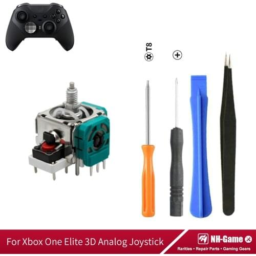 1pcs Free Shipping 3D Analog Stick For Xbox One Elite Series 2 Controller Sensor Module Rocker Potentiometer Thumbsticks