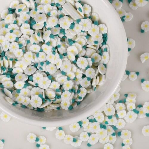 20g/Lot Flower Fake Sprinkles For Slime Accessories Clay Filler DIY Fluffy Candy Slices Supplies Chocolate Cake Dessert Mud Toys