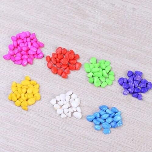 50 Gram Multicolor Stone Home Garden Bonsai Decor Micro Landscaping Decoration Craft Sand Table DIY Accessories