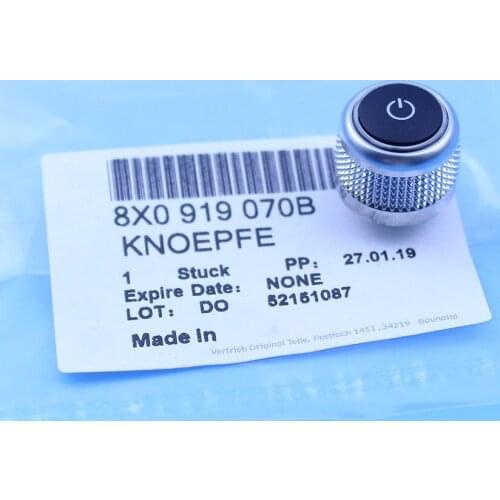 8X0919070B For AUDI Q3 A1 Multimedia MMI Volume Knob Rotary Button Switch Setting Navigation
