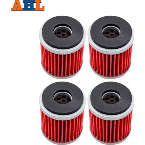 AHL 1/2/4pcs Cartridge Oil Filter for YAMAHA WR125R YFZ450 WR125X YFZ450 MT-125 YFZ450X VP125 YFZ450R YP125R YFZ450X YFZ450X