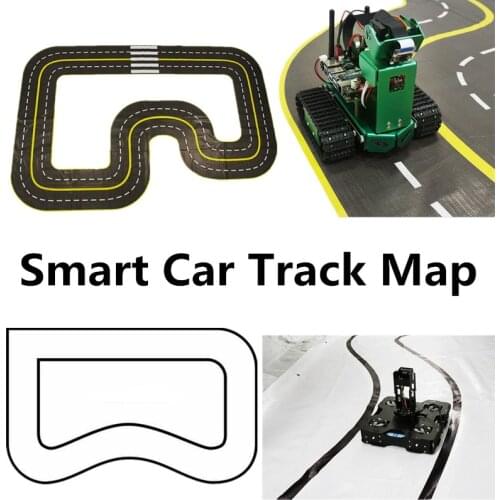 Yahboom Smart Car Track Map Image Processing Autopilot Map for Raspblock AI Visual Automatic Drive Track Map for Jetbot