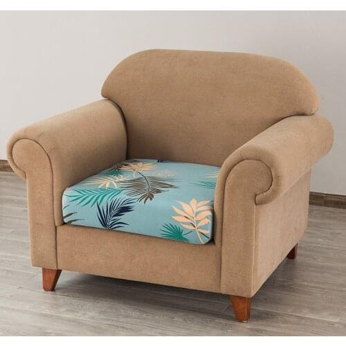 Modern Sofa Cushion Cover Tropical Leaves Printed Sofa Protector Kussenhoes Dustproof Pet Couch Seat Covers Fodere Pper Cuscini