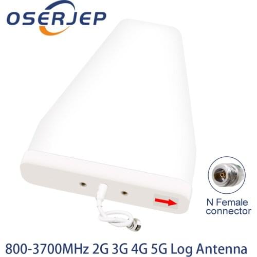 5g Antenna Outdoor Yagi 800-3700 Log Periodic External 2G 3G 4G LPDA Antenna For Mobile Phone Signal Repeater Booster amplifier