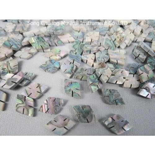 Inlay 50 pcs diamond shape 0.22"x0.33"shell blanks diamond cut