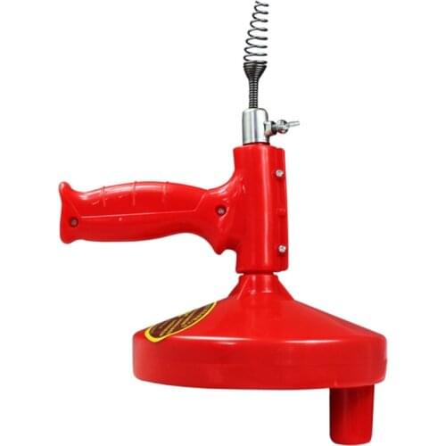 5M Drain Cleaner Cable Snake Plumbing Sink Cleaner Bathroom Bathtub Drain Toilet Dredge Pipes Sewer Filter Sink Cleaning Y9UA