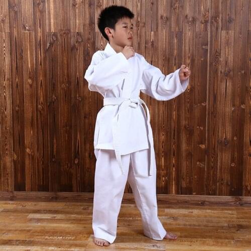New Karate Clothes Season Taekwondo Costume Childrens Judo Sports Training Suit Explosion Fitness Clothes Sports Taekwondo