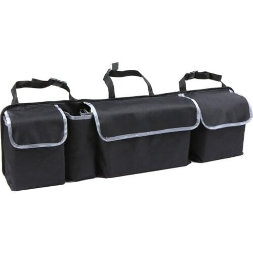 Car Trunk Organizer Collapsible Multi-Pocket Organizer Large Capacity Cargo Food Tool Storage Bag Box Car Stowing Tidying