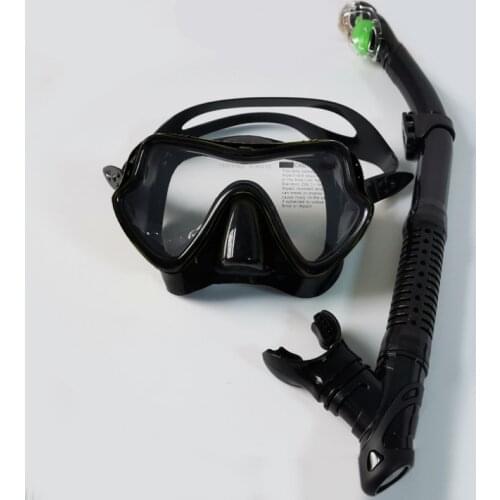 Professional Scuba Diving Mask Silicone Mask Snorkel Anti-Fog Diving Mask Snorkel Full Dry Tube Underwater Swim Equipment