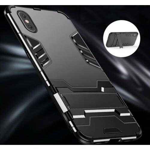 Shockproof Stand Case for iPhone X XS MAX XR 11 12 Pro 13 Mini 7 8 Plus SE 2020 Armor Cover for iPhone 13 Pro MAX 5 5S