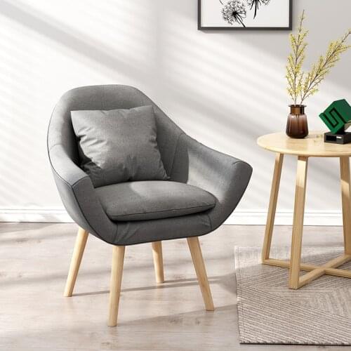 Nordic Single Lazy Couch Tatami Bedroom Simple Small Sofa Chair Small Apartment Creative Leisure Balcony Sofa SCANDINAVIA