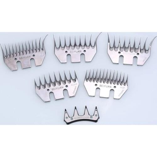 Replaceable Sheep/ Goats Shearing Clipper straight tooth blade Alternative electric sheep shear scissors
