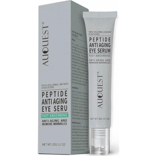 AuQuest EGF Peptide Ageless Eye Serum Cream Anti Aging Serum Anti-Wrinkle Eye Care Whitening Firming Skin Repair Skin Care