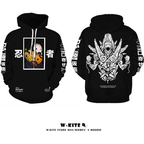 Obito Hoodies Akatsuki Anime Sweatshirts Itachi Streetwear Kai Sasuke Graphic Unisex Hoody Women Men Harajuku Hoodie