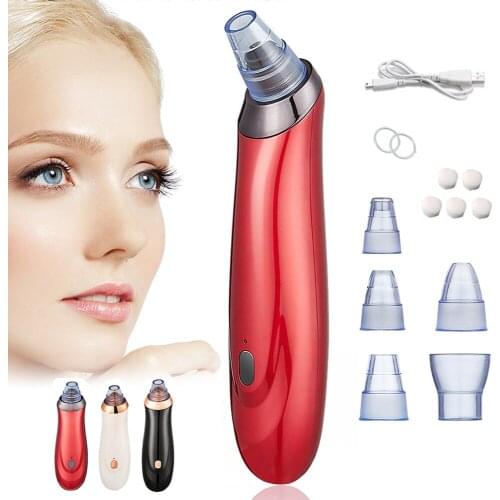 Facial Blackhead Remover Pore Vacuum Cleaner Acne Pimple Removal Machine Black Head Nose Face Cleansing Beauty Skin Care Tool