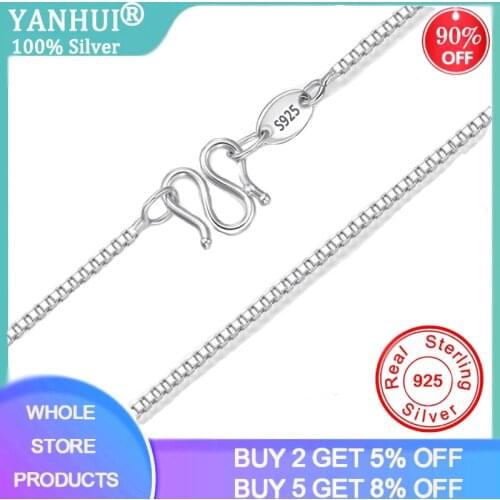 Серебряные цепочки Yanhui China At AliExpress