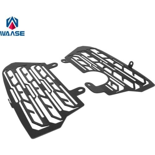 Waase Motorcycle Radiator Protective Cover Grill Guard Grille Protector For Honda CRF1000L Africa Twin Adventure Sport 2016-2019