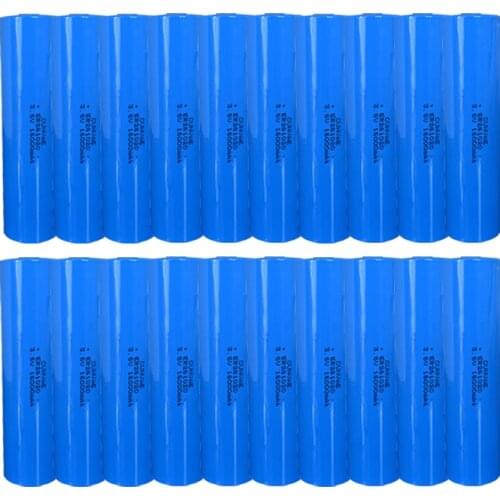 20Pcs 3.6 Volt ER261020 16000mAh 3.6V Lithium Battery Li-SOCl2 High Drain Battery for computer support power 261020 ER261020