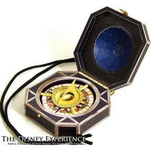 3D Puzzle Paper Scale 1:1 DIY Cardboard Model Building Sets Simulation Pirates of the Caribbean JACK Compass Mass Effect A402