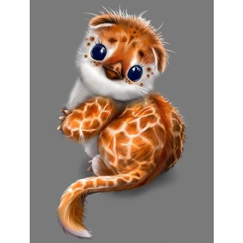 Full Square/Round Drill 5D DIY Diamond Painting "cartoon Animals" Rhinestone Embroidery Cross Stitch 3D Home Decor Gift