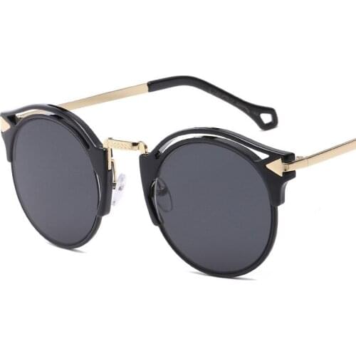 AMXIDELU Women's Sunglasses Round