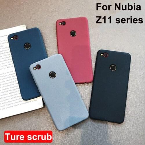 For ZTE Nubia Z11 Z11mini Z11miniS Z11Max Case Z11 miniS Rock sand Silicone scrub soft back cover Z11 MAX coque Z11 mini shell