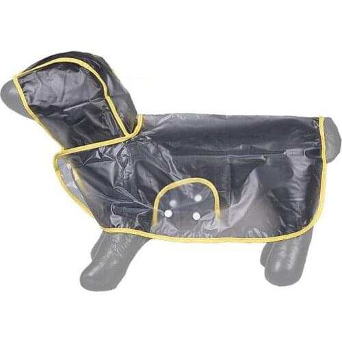 Dog Raincoat-Yellow- (Small)