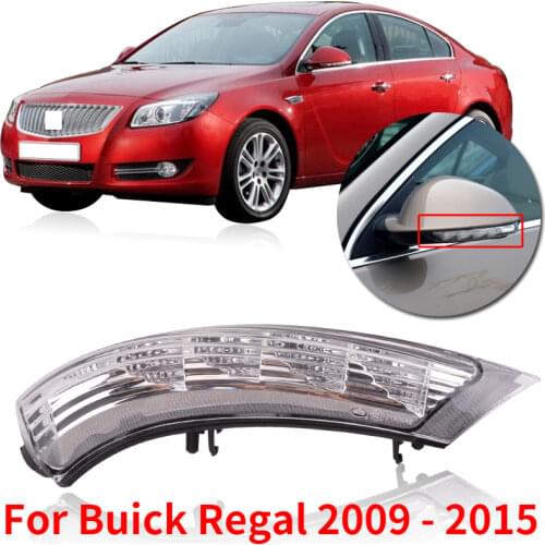 Kamshing For Buick Regal 2009 2010 2011 2012 2013 2014 2015 LED Turn Light Indicator Lamp Side Mirror Light Turn Signal Light