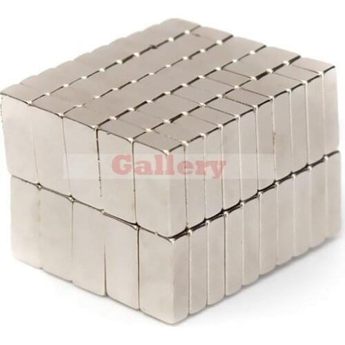 Neodymium Magnets Iman Neodimio 200pcs N50 Super Strong Block 10x 5 X 3mm Rare Earth N52 Neodymium Magnets Cylinder 10 X 20