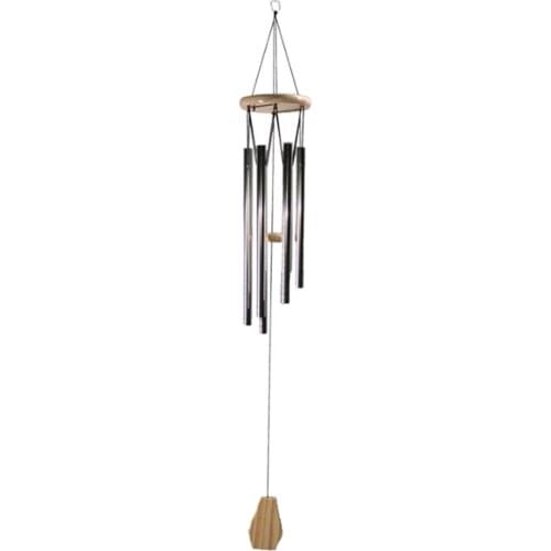 6 Tubes Wind Chimes Bells Tuned Wind Chime Tubes Outdoor Garden Ornament