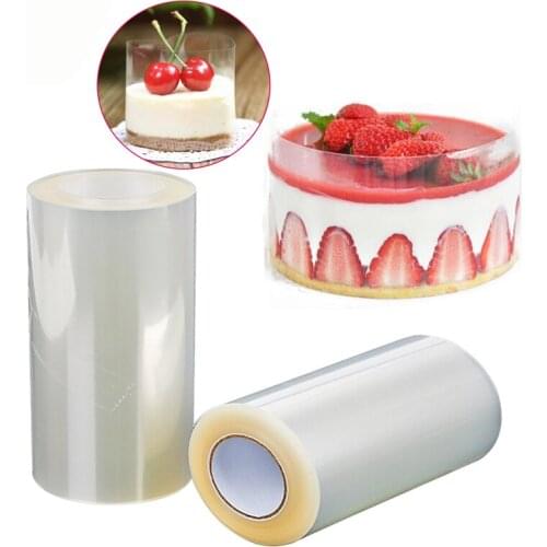 1 PCS Cake Surround Film Transparent Cake Collar Kitchen Acetate Cake Chocolate Candy For Baking Durable 8cm*10m/10cm*10m