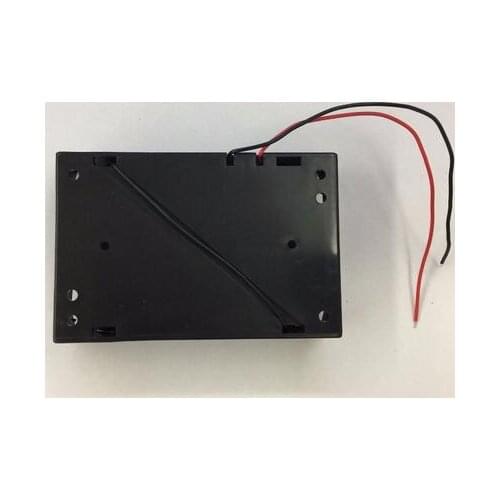 1PCS Wire Leaded Battery Holder Case Box with Cover For 3 x D Size Batteries 4.5V Battery Compartment Battery Holder