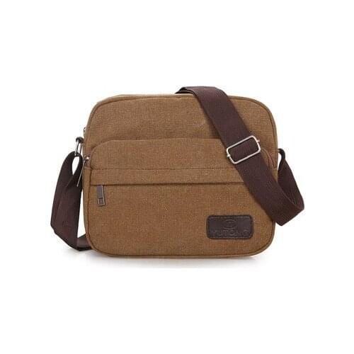2020 new Mens Bags Light Canvas Shoulder Bag For 7.9' Ipad Casual Crossbody Bags Waterproof Business Shoulder bag for men