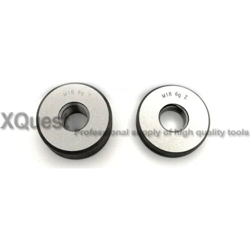 6G Metric thread ring gauge m18 m20 m22 m24 m25 m26 m27 m30 T Z Fine screw thread gage M18X2 M18X1.5 M18X1 M20X2 M20X1.5 M30X2