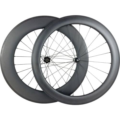 700c front 60mm rear 88mm clincher road bike straight pull carbon wheels 25mm U shape 20H 24H UD 3K 6K 12K wheelset basalt brake
