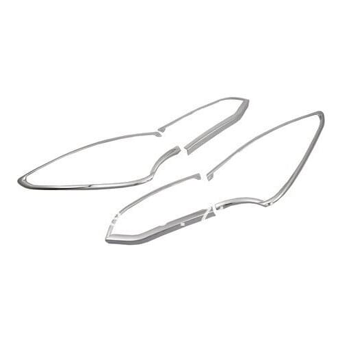 Car Styling Chrome Tail Light Cover For Hyundai Santa Fe 2013 up